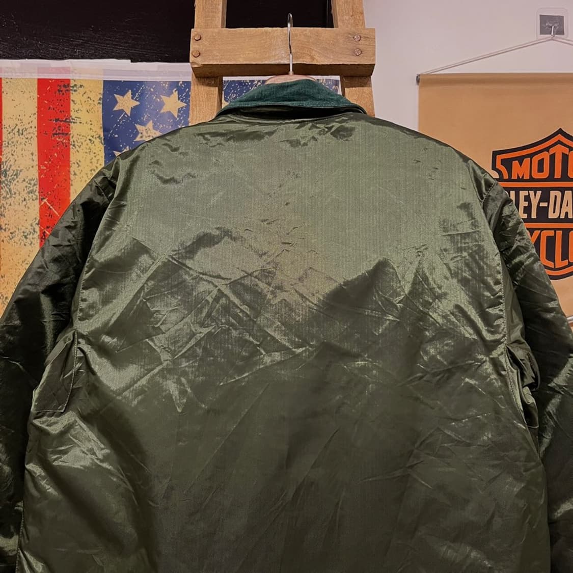 70s 알파 인더스트리 오리지널 미해군 임퍼머블 덱 자켓 N000 상품이미지4