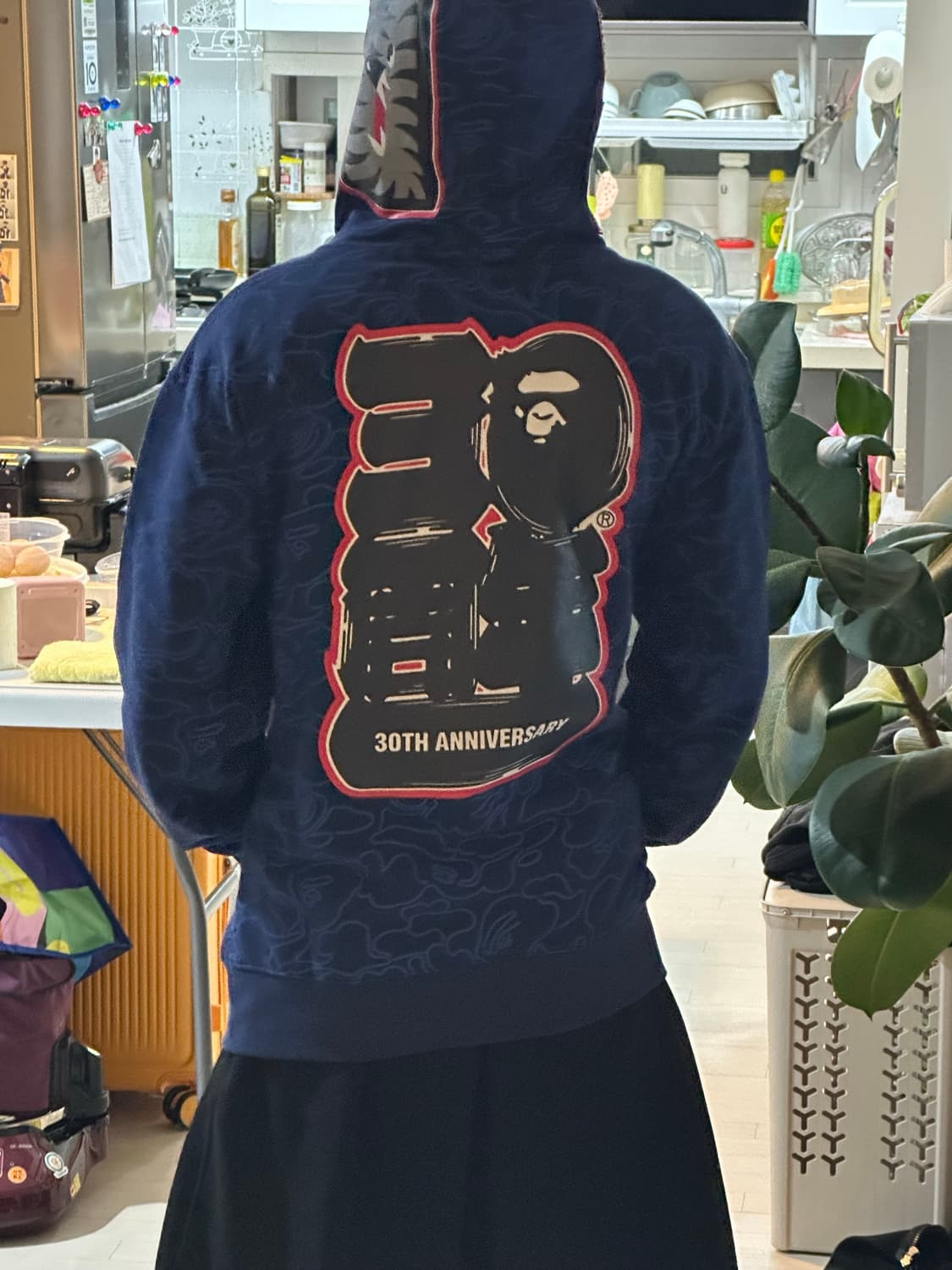 베이프 30주년 라인 카모 샤크 상품이미지3