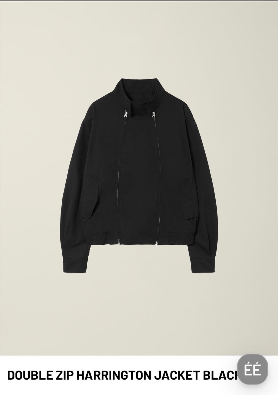DOUBLE ZIP HARRINGTON JACKET 상품이미지1
