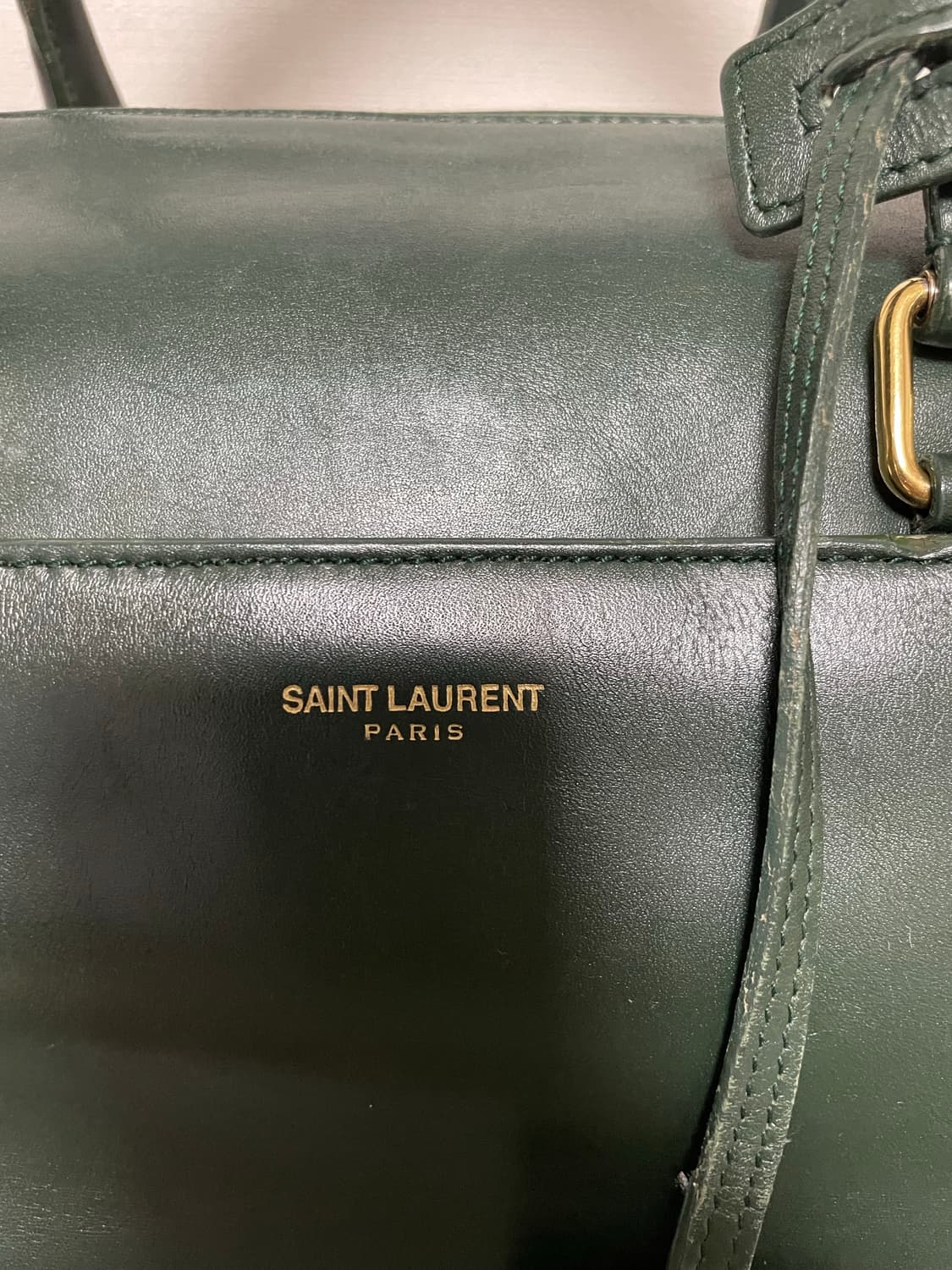 생로랑 더플 6 스무스 가죽 백 정품 상품이미지2