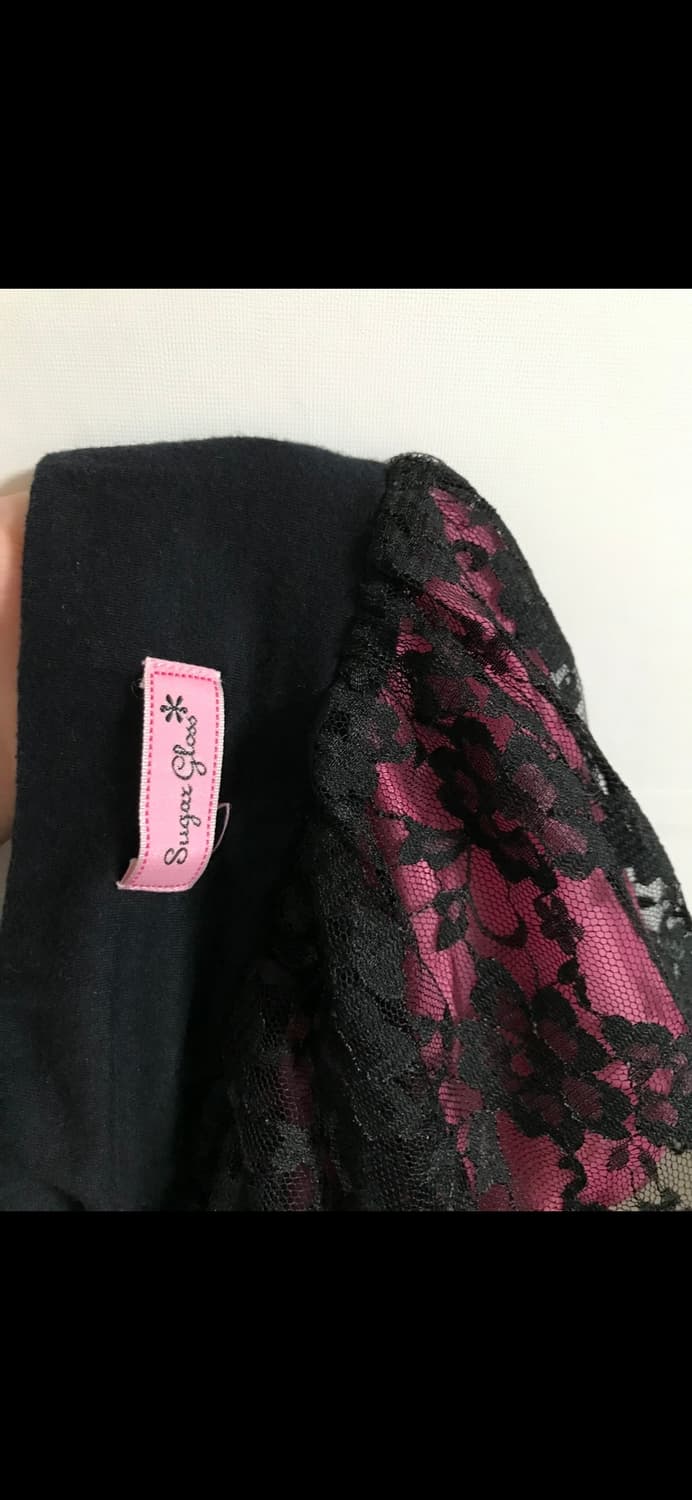 Ma*rs 마즈 갸루 빈티지 스커트&가디건 세트 베이비메탈클럽 베메클 상품이미지4