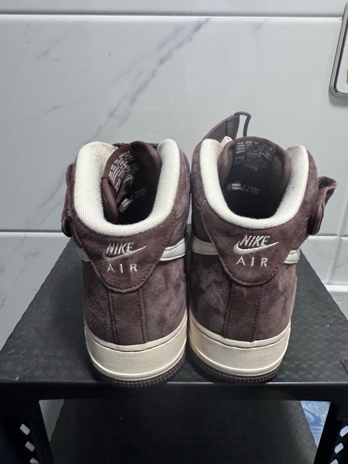 나이키 에어포스 1 미드 ‘07 QS 초콜릿 280 상품이미지3