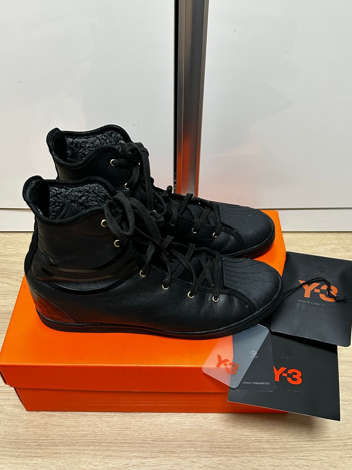 Y-3 블랙 하이탑 (260) 상품이미지1