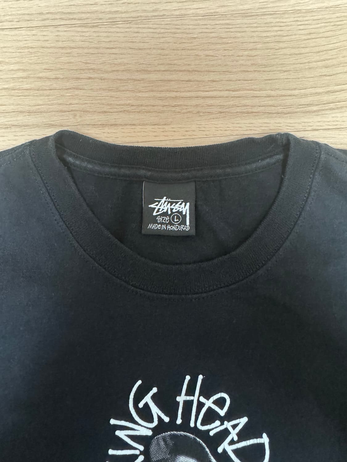 스투시 토킹헤드 반팔 티셔츠 블랙 L 상품이미지3