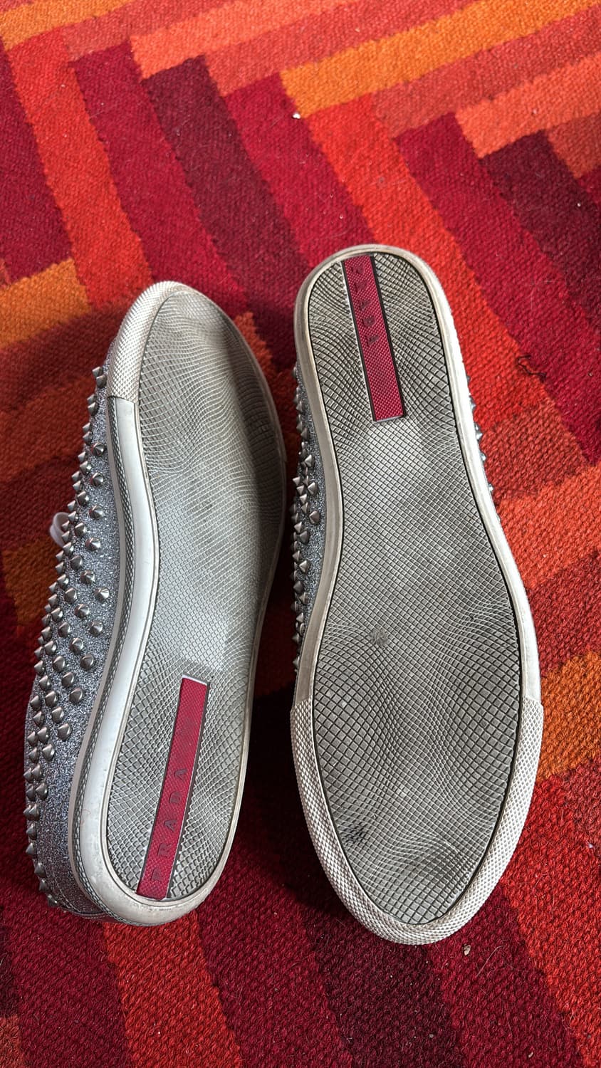 Glitter Stud Sneakers 41 상품이미지5