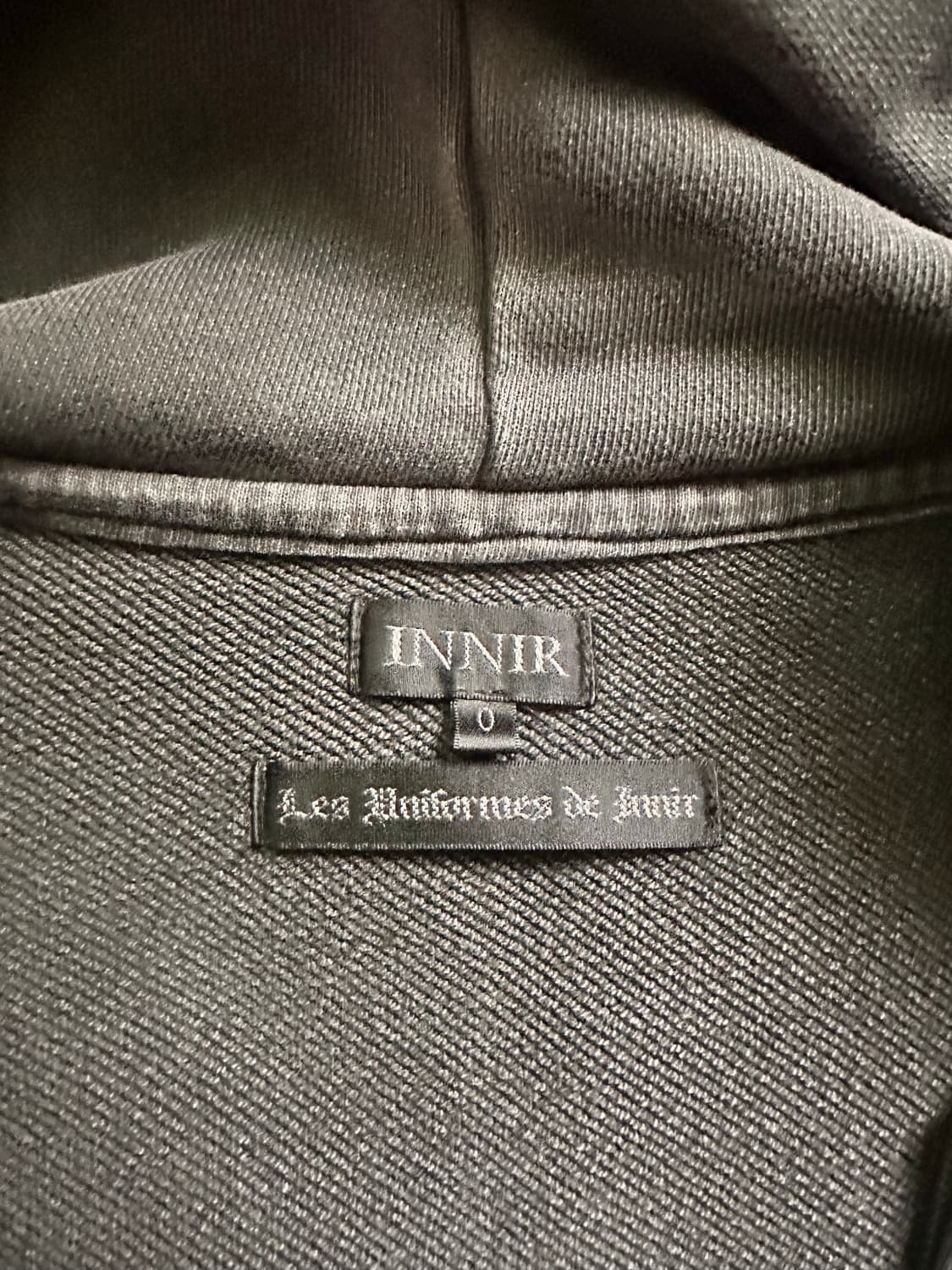 이니어 헤비웨이트 후드집업 상품이미지2