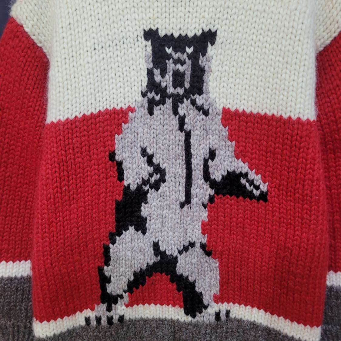 CANADA LONG HOUSE 캐나다 헤비울 베어 코위찬 희귀템  상품이미지4