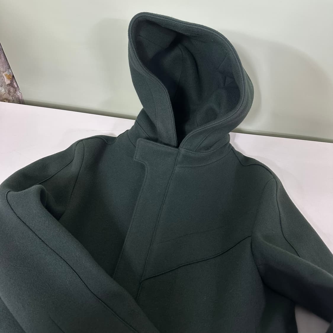 95 지오송지오 청록 더플 후드코트 상품이미지3