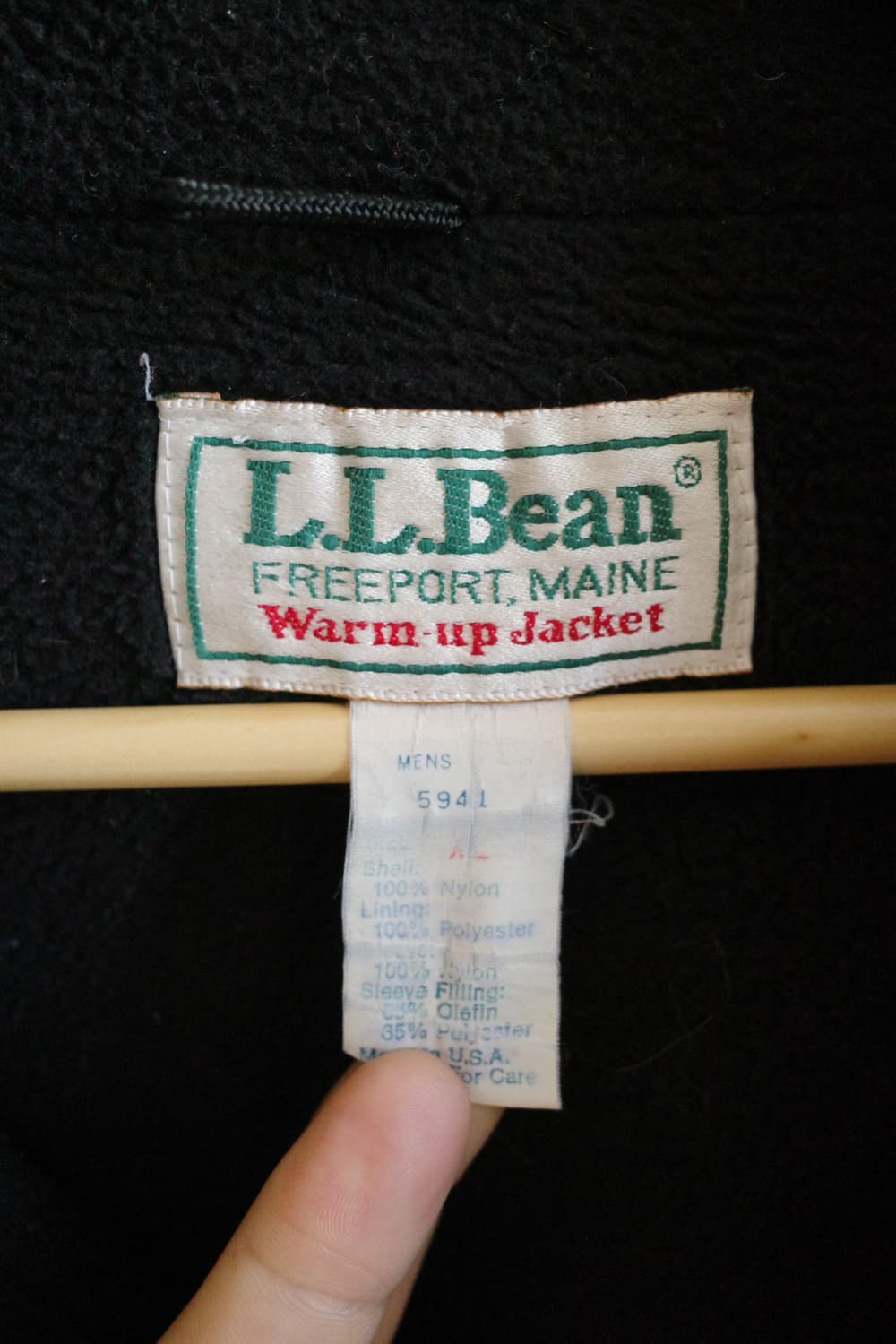 90s 엘엘빈 웜업 자켓 상품이미지5