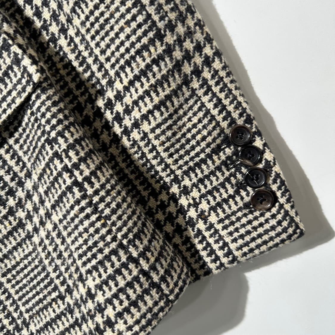 톰브라운 울 글렌체크 싱글 3B 블레이저 자켓 상품이미지6