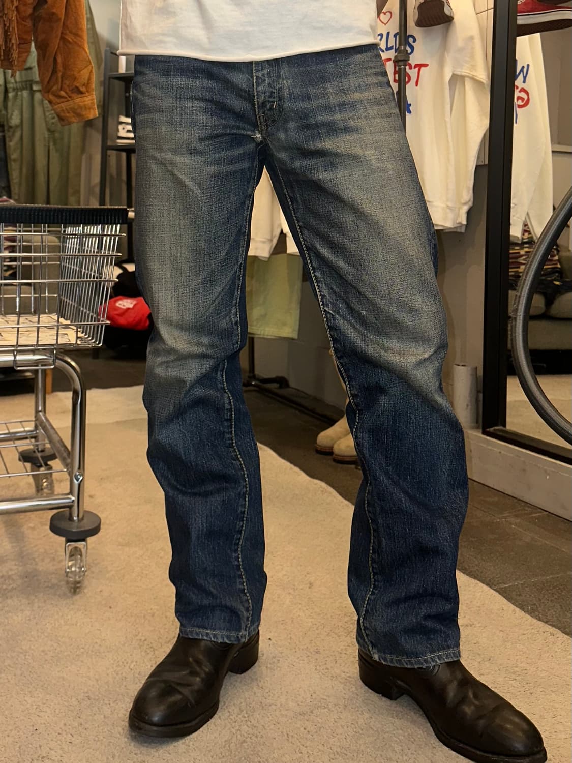 Burgus Plus, Hinoya Selvedge denim pants 상품이미지2