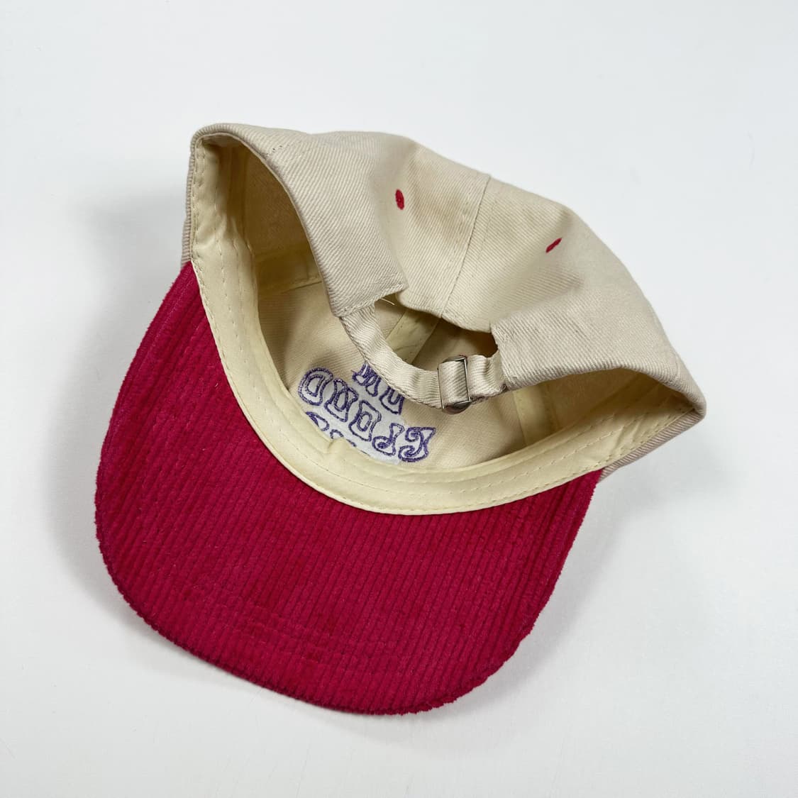 VTG 빈티지 투톤 코듀로이 캠프캡 상품이미지3