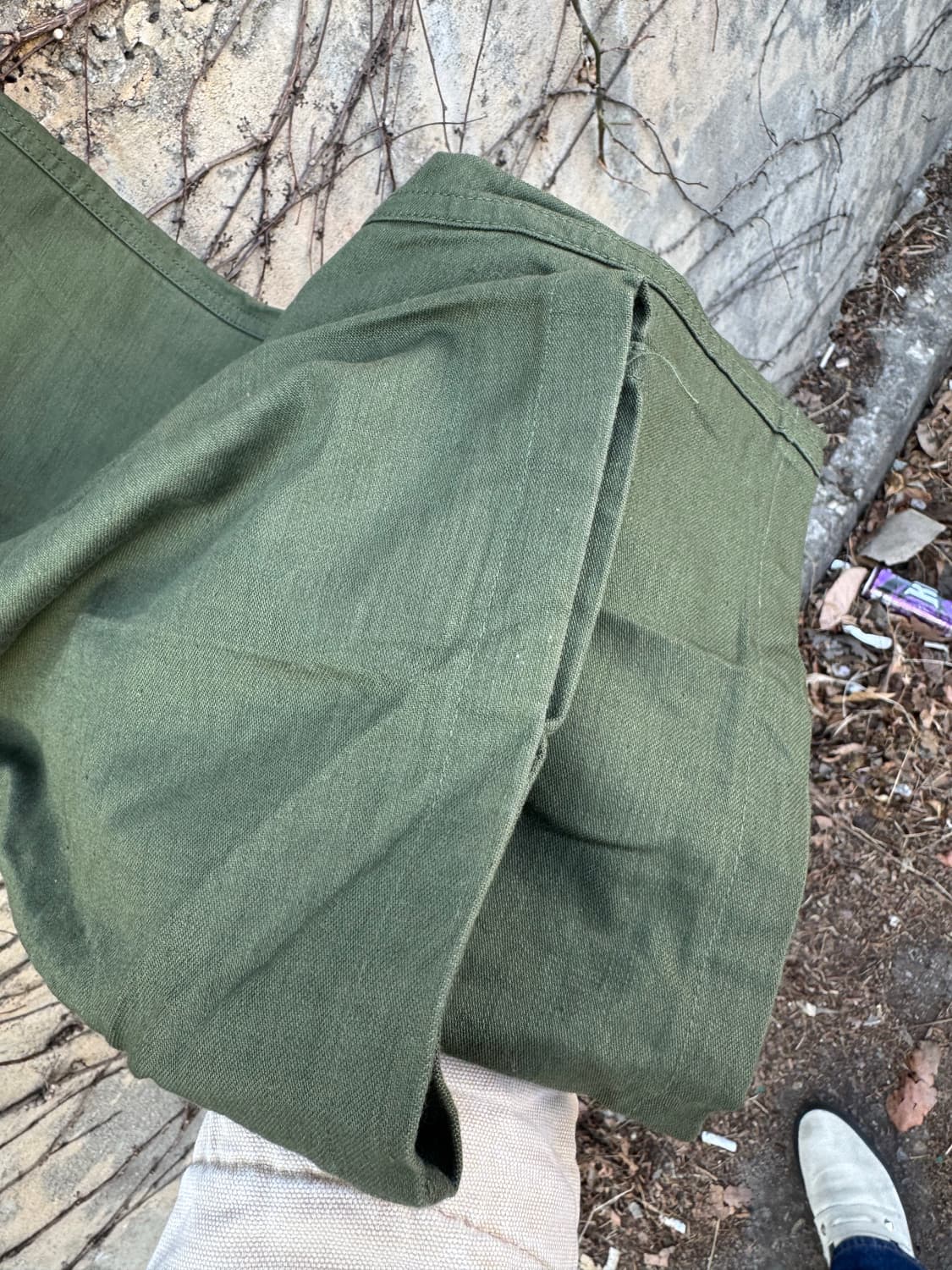 60s u.s.army 미군 오리지널 og-107 퍼티그 팬츠 30 상품이미지7