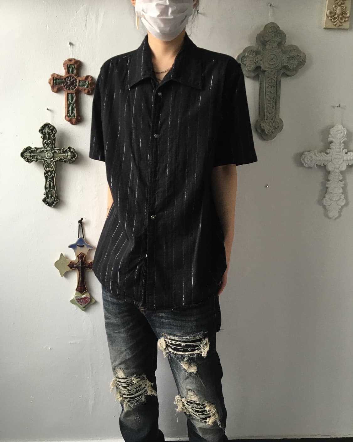 Stripe pattern shirt 상품이미지5