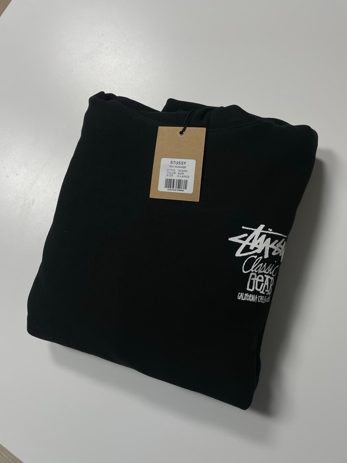 스투시 클래식 기어 후드 XL 상품이미지1