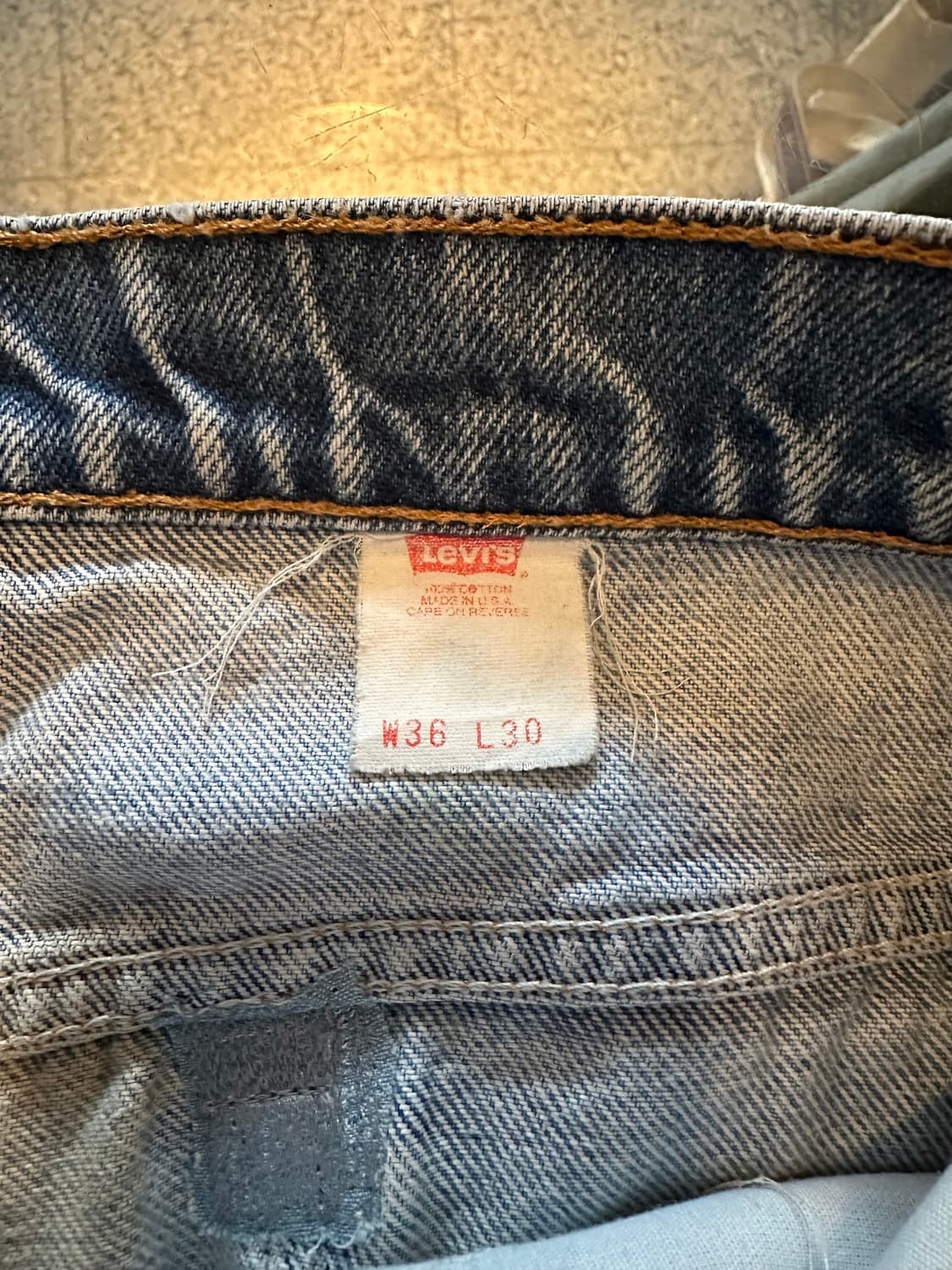 90s USA Levis 517 Boot Cut Denim Pants 상품이미지7