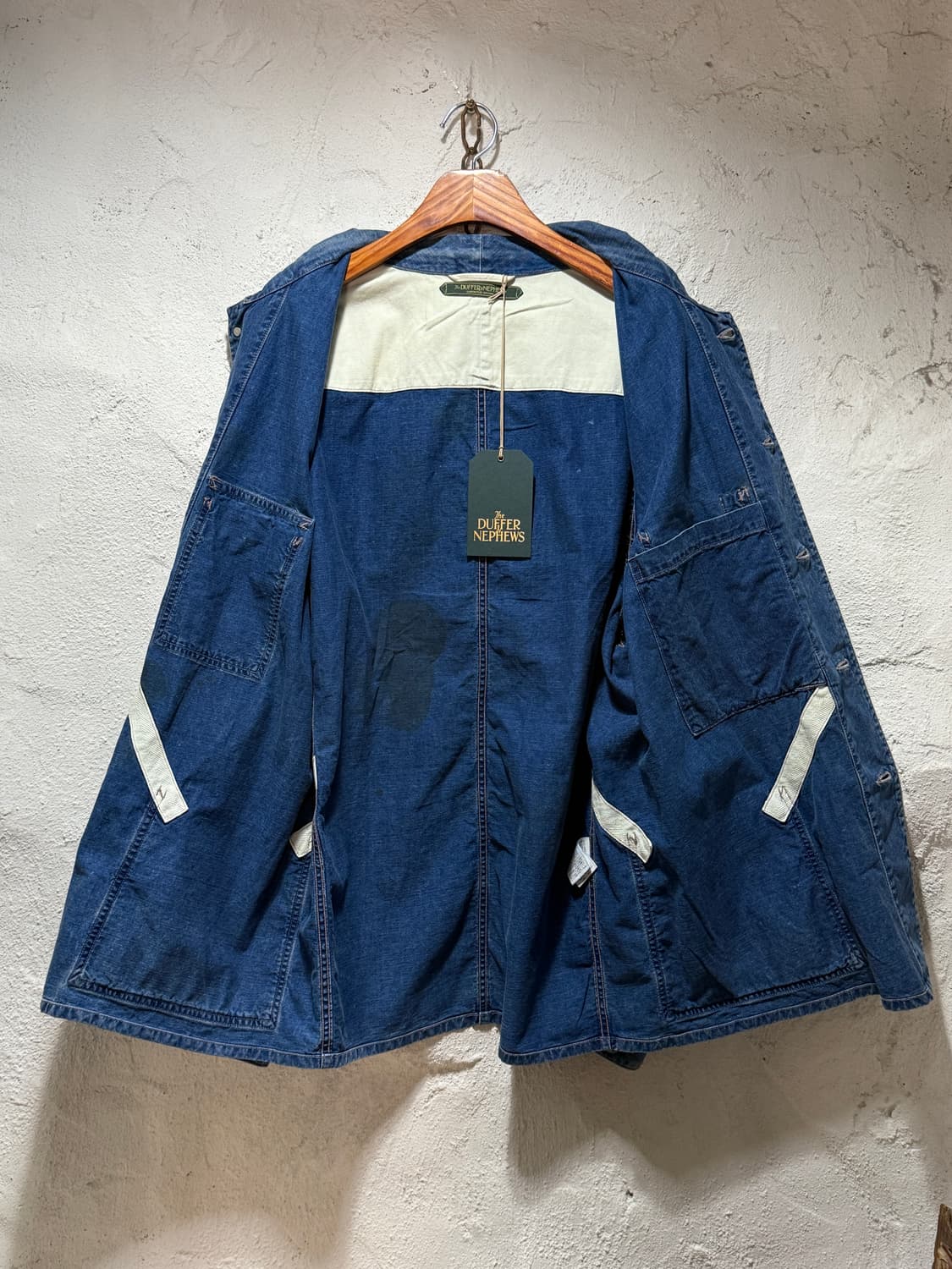 더퍼 앤 네퓨즈 The Duffer n Nephews 데님 초어 재킷 상품이미지6