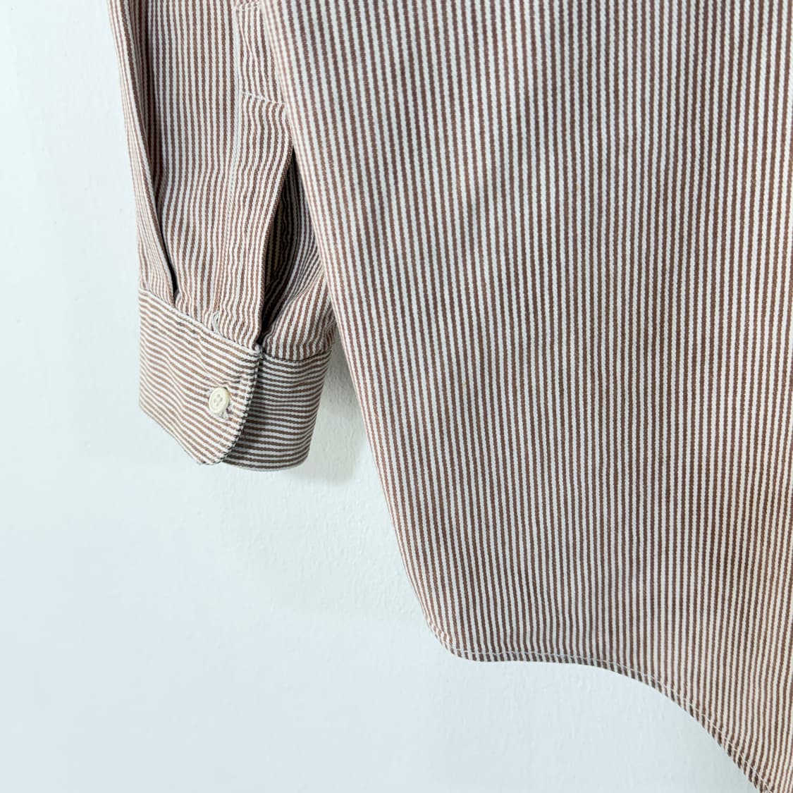 [L] 타미힐피거 하프버튼 스트라이프 셔츠 상품이미지5