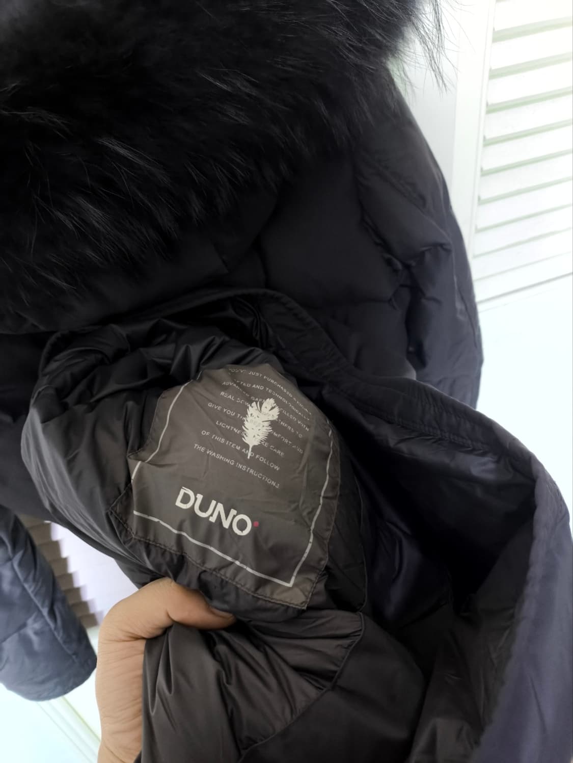 40(95) 두노 이태리 롱패딩 자켓 다운 상품이미지8