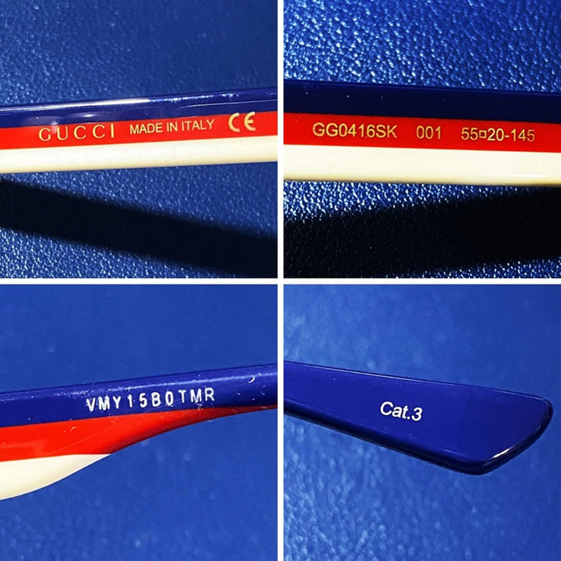 [정품] GUCCI 구찌 삼선템플 로고플레이트 선글라스 상품이미지6