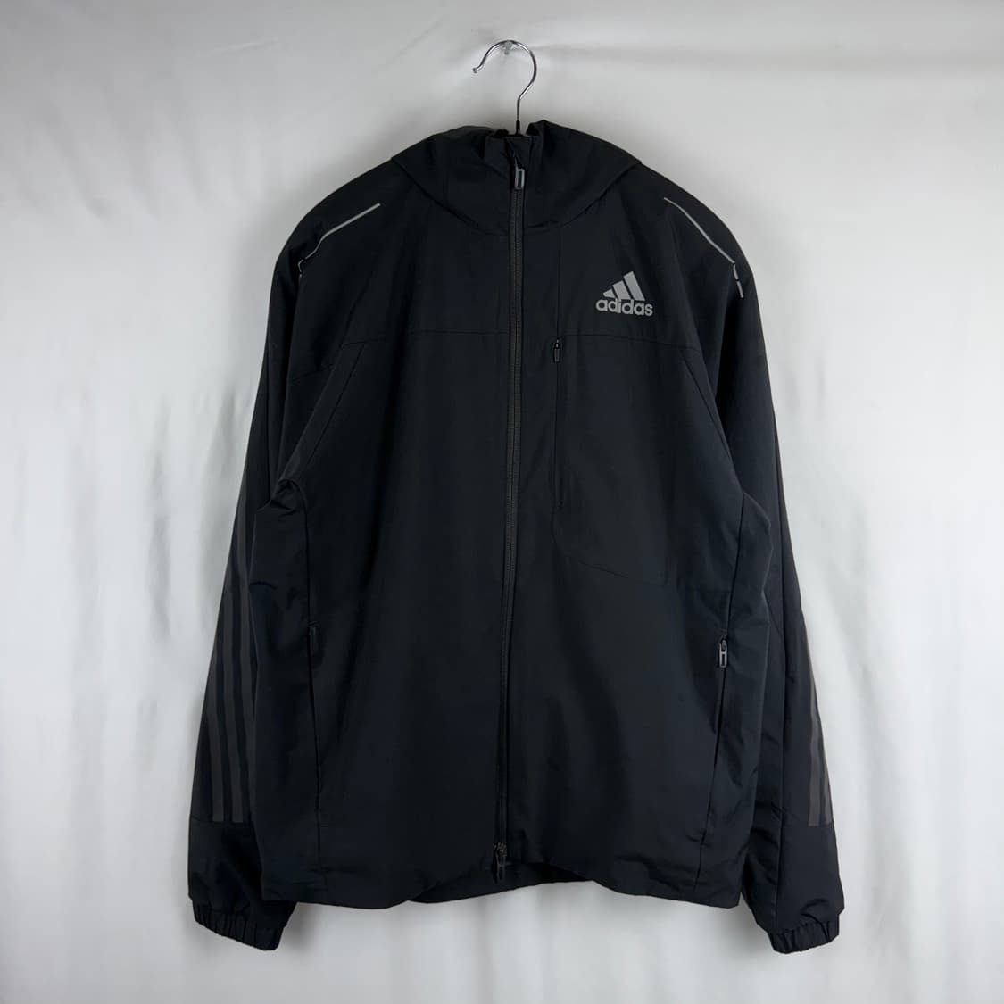 (M) 아디다스 247 윈드 바람막이 자켓 블랙 상품이미지2