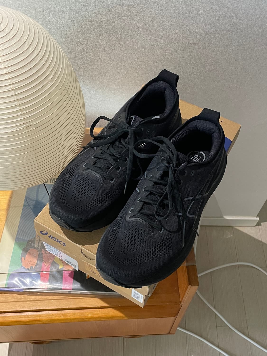 [풀구성] 아식스 젤카야노31 285 블랙 2E 상품이미지1