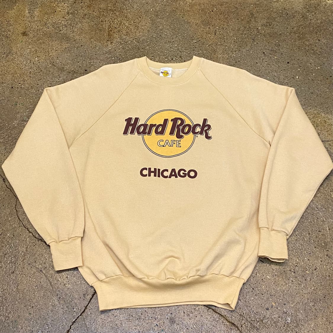 90s Made in USA 미국 빈티지 하드락카페 시카고 맨투맨 상품이미지1