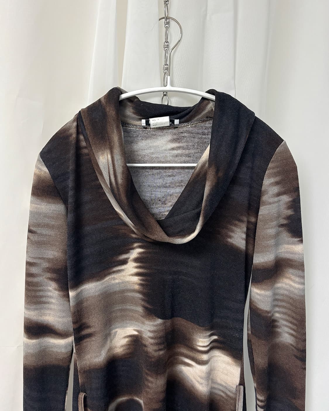 jus d'orange smoked cowl dress 상품이미지6