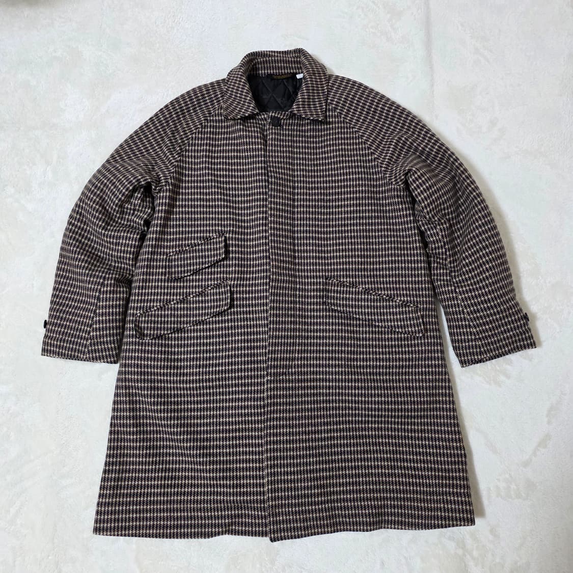 (L)유니폼브릿지 하운드투스 발마칸 코트  상품이미지1