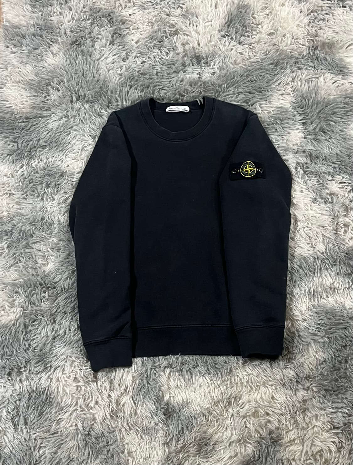 [21FW] 스톤아일랜드 맨투맨 블랙 M 상품이미지1