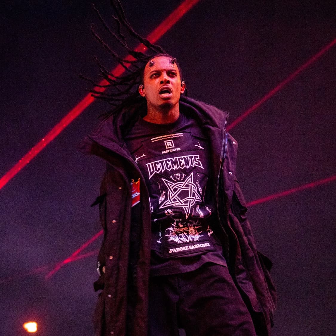 (xs,퍼o) aw17 베트멍 엠브로이드 파카 상품이미지2