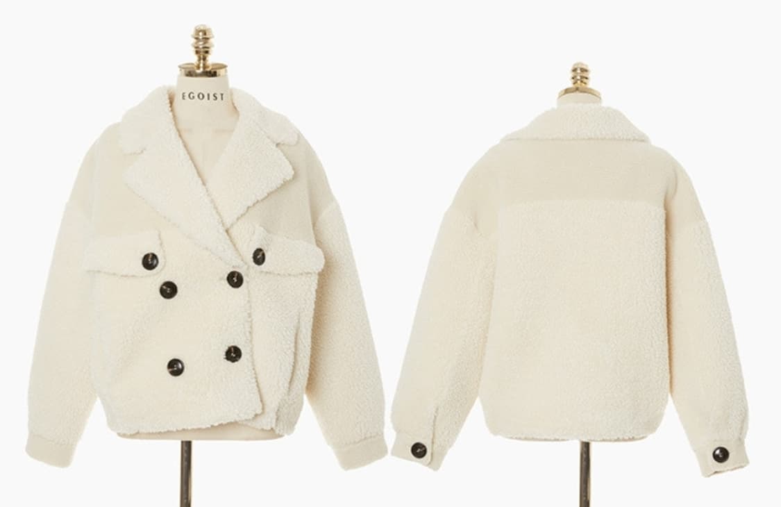 에고이스트 양털무스탕 상품이미지3