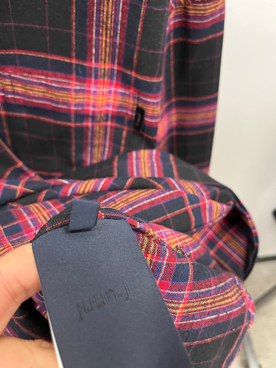 110) 준지 플란넬 오버셔츠  상품이미지5