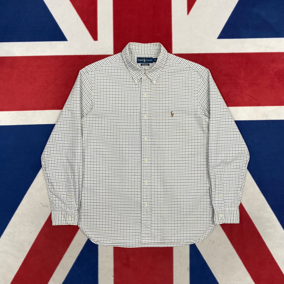 폴로 체크 셔츠 XL  상품이미지1