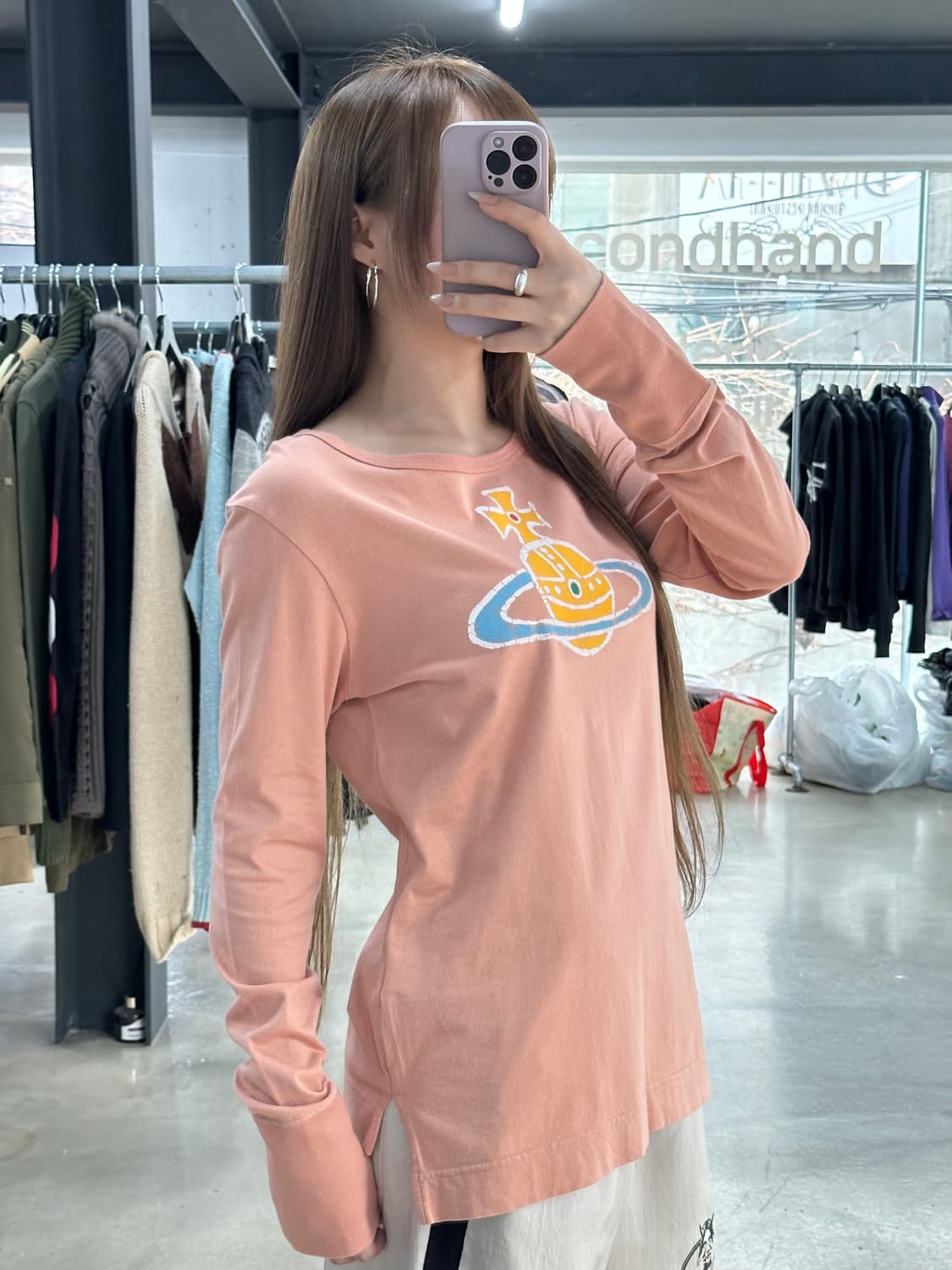 비비안웨스트우드 타임머신 ORB 롱슬리브  상품이미지4