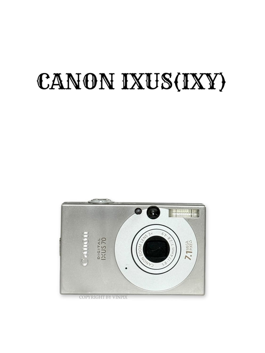 캐논 익서스 70(ixus 70) 디지털 카메라 디카 상품이미지1