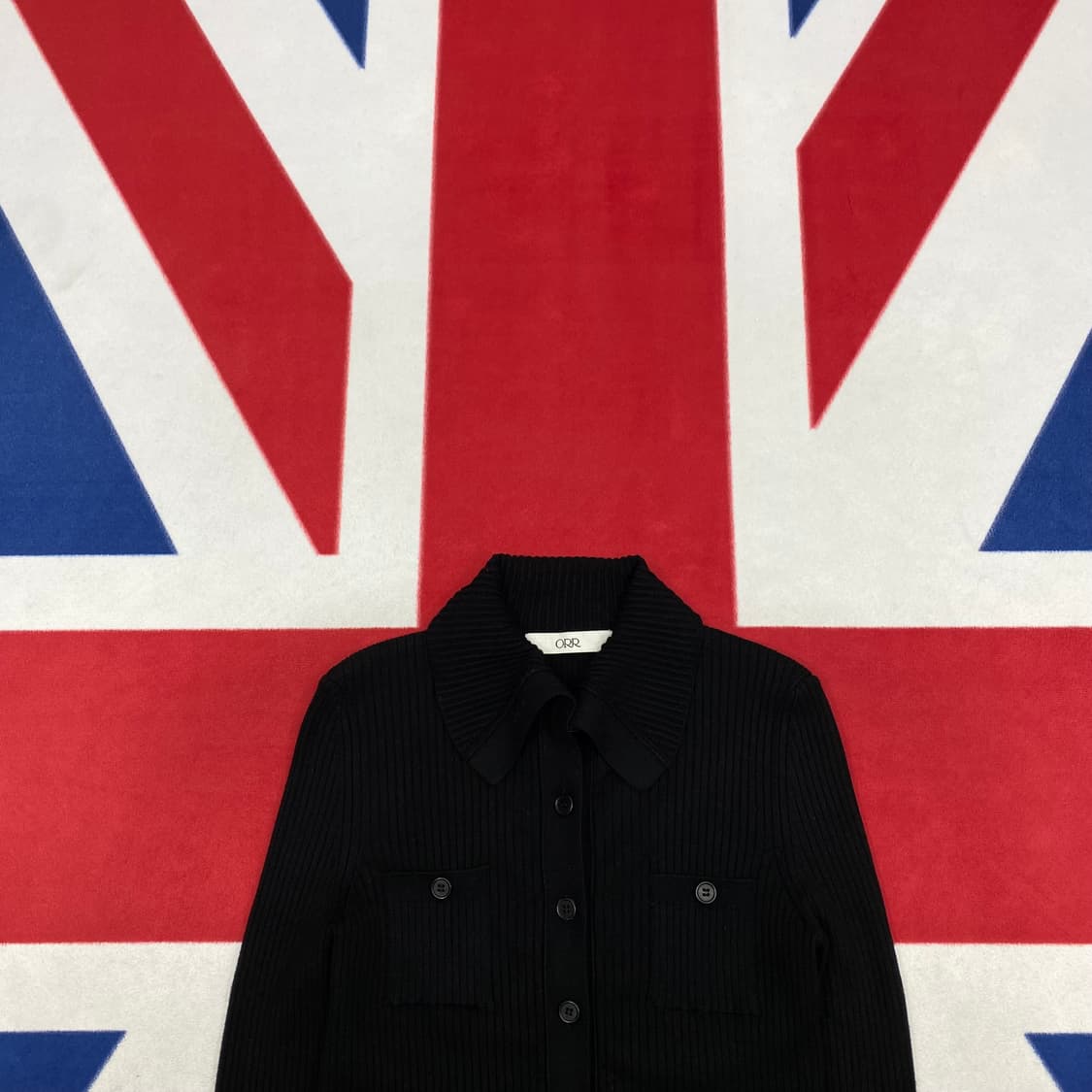 ORR 비스코스 버튼 딱붙핏 가디건 여성S  상품이미지2