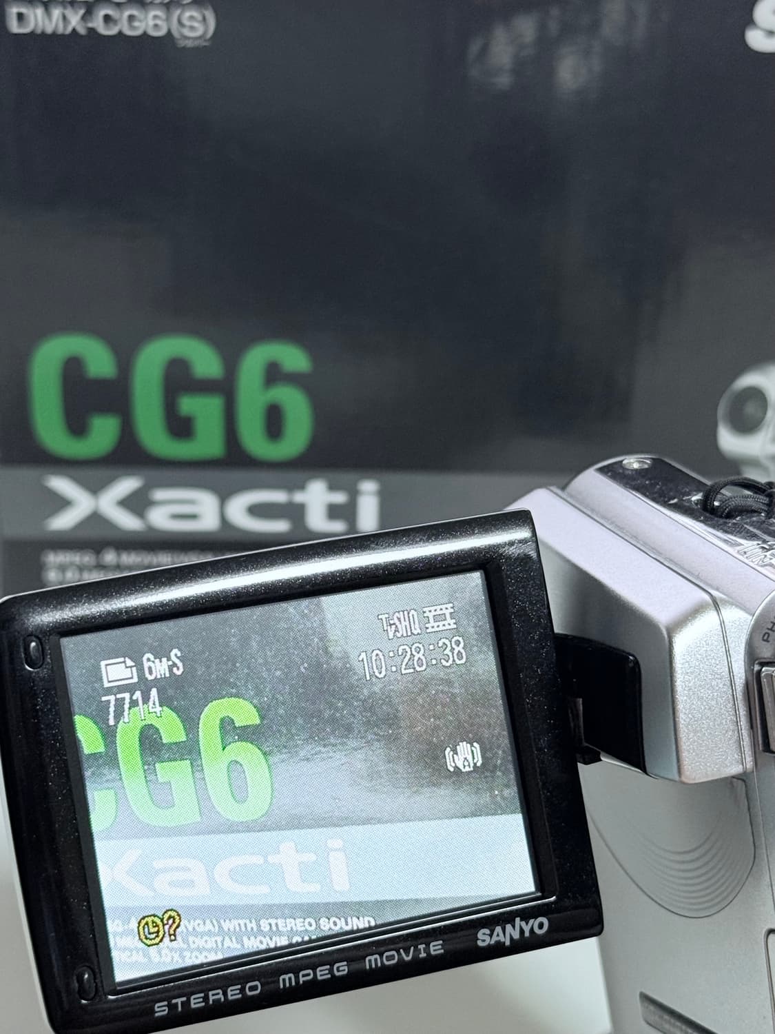 박스셋！ 산요 작티 xacti CG6 빈티지 디지털 캠코더 sanyo  상품이미지1