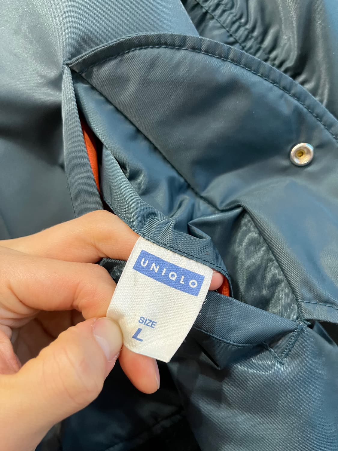 올드 유니클로 재팬 Ma-1 플라이트 자켓 L 상품이미지2