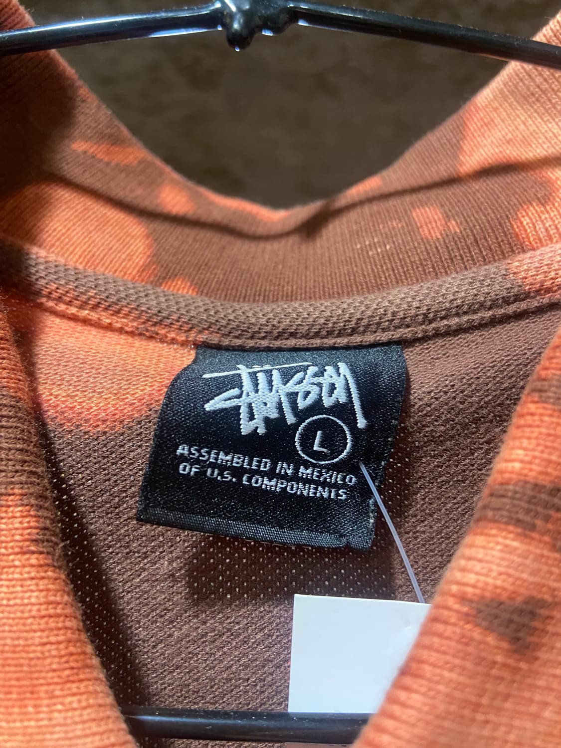 00s stussy 올드 스투시 블리치 타이다이 PK 카라티 상품이미지3