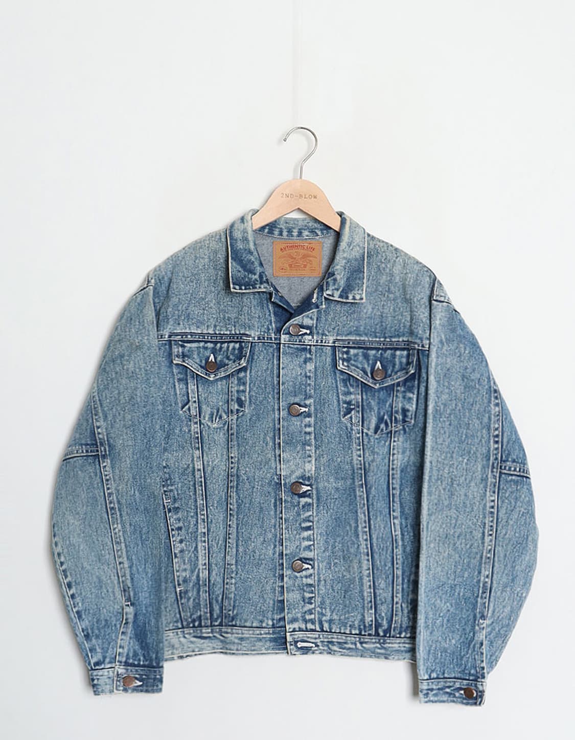 8~90's OHNET Denim Jacket 상품이미지1