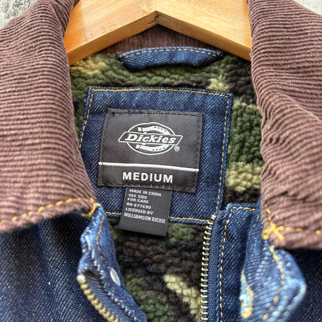 Dickies 디키즈 데님 초어자켓 워크자켓 상품이미지3