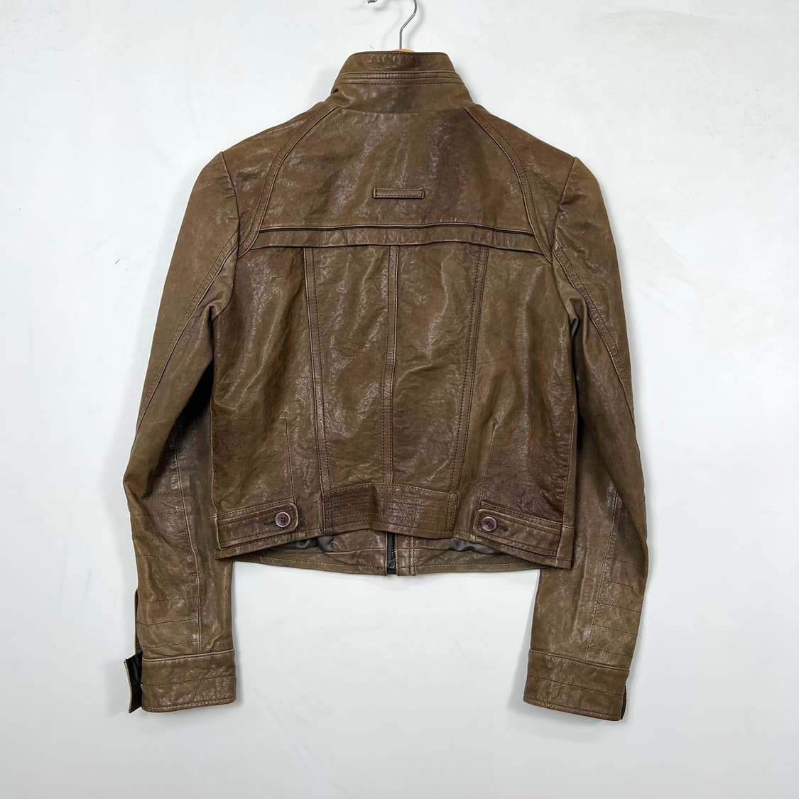 Naf Naf lambskin jaket 상품이미지3