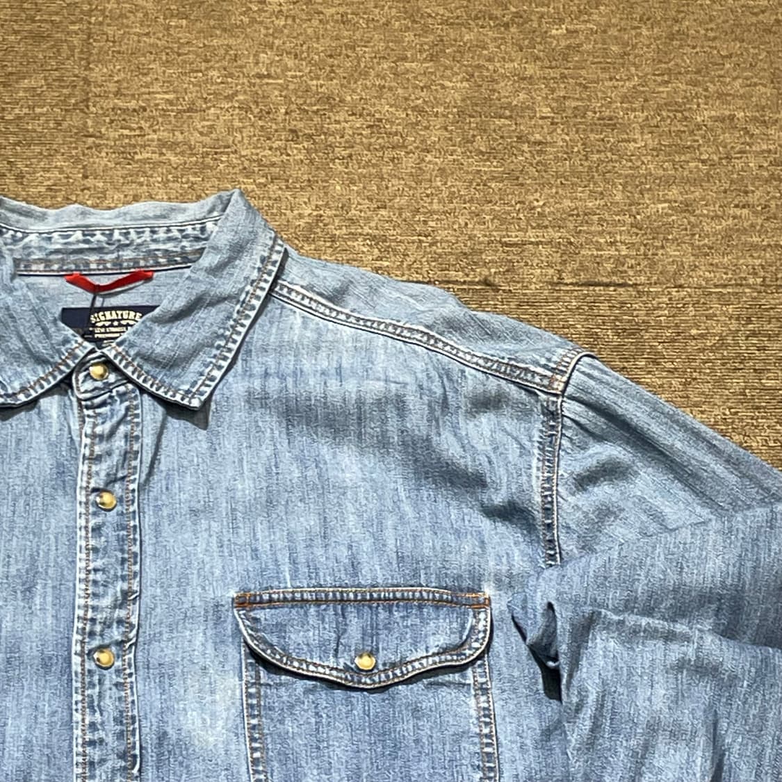 (2XL) Levi's 리바이스 코튼 데님 셔츠  상품이미지2