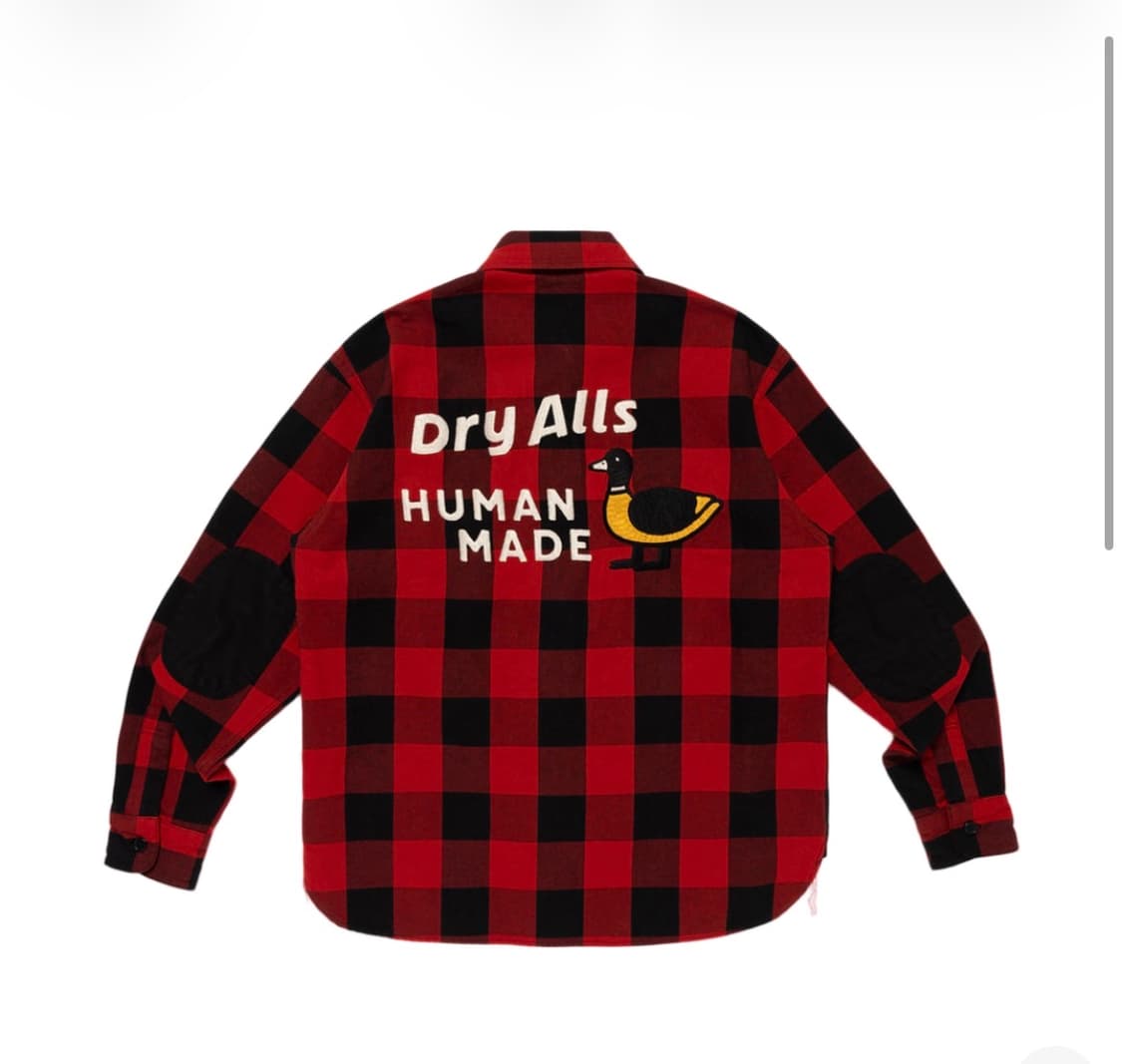 휴먼메이드 반집업 셔츠 2XL 상품이미지2