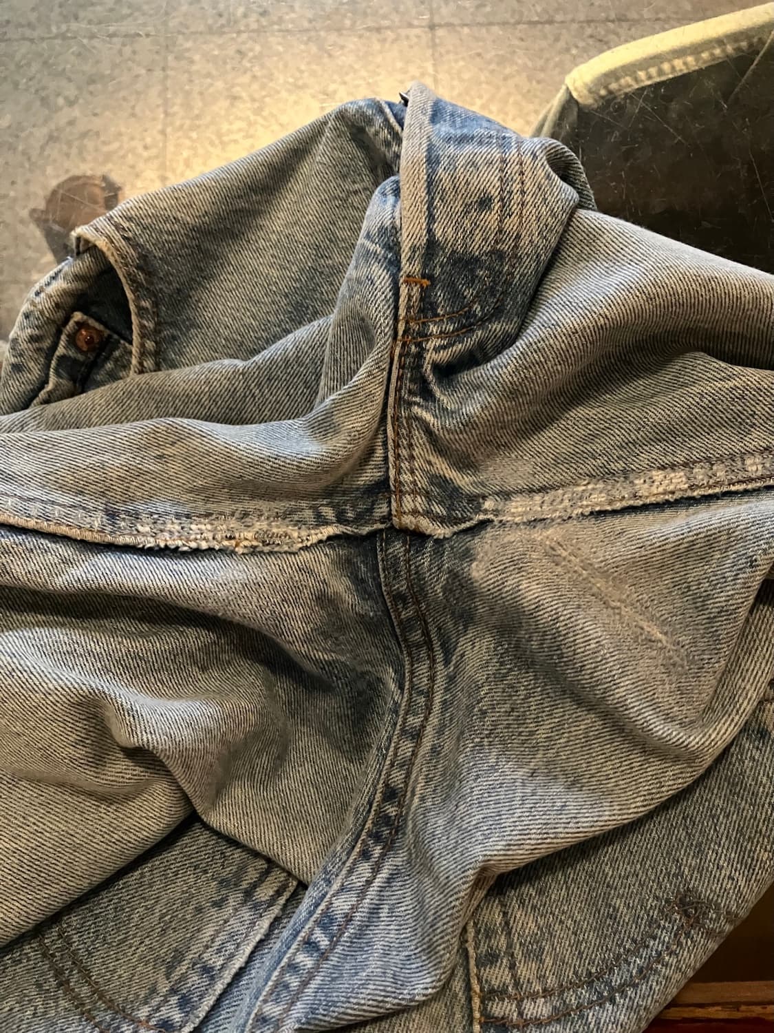 80s USA 빈티지 리바이스 501 데님 팬츠 상품이미지8