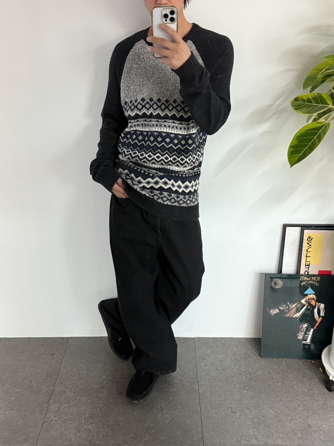 빈티지 아메리칸이글 니트 상품이미지1