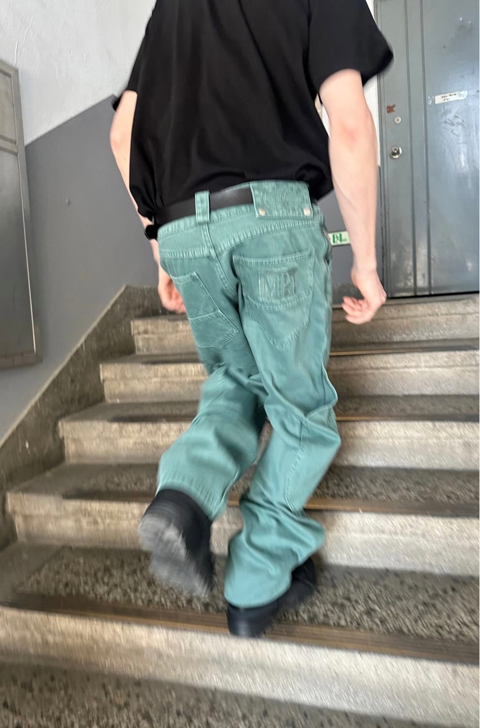 Mpa calf pocket pants amerald s 상품이미지1