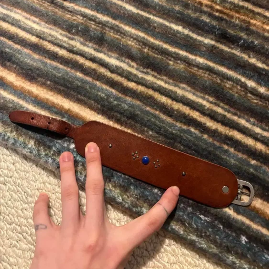 메종마르지엘라 레더 팔찌 상품이미지4