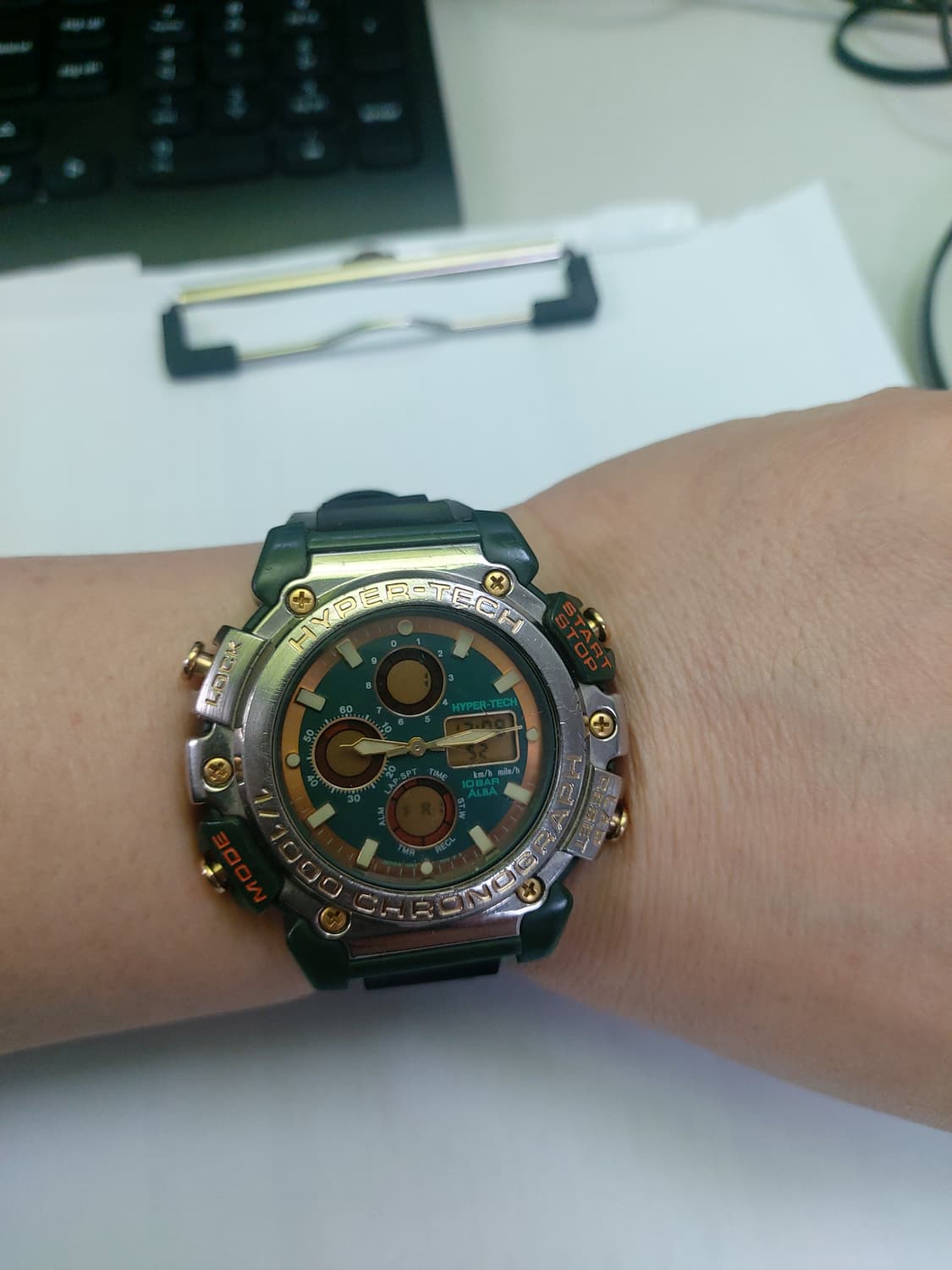 알바 하이퍼테크 크로노그래프 손목시계 상품이미지5